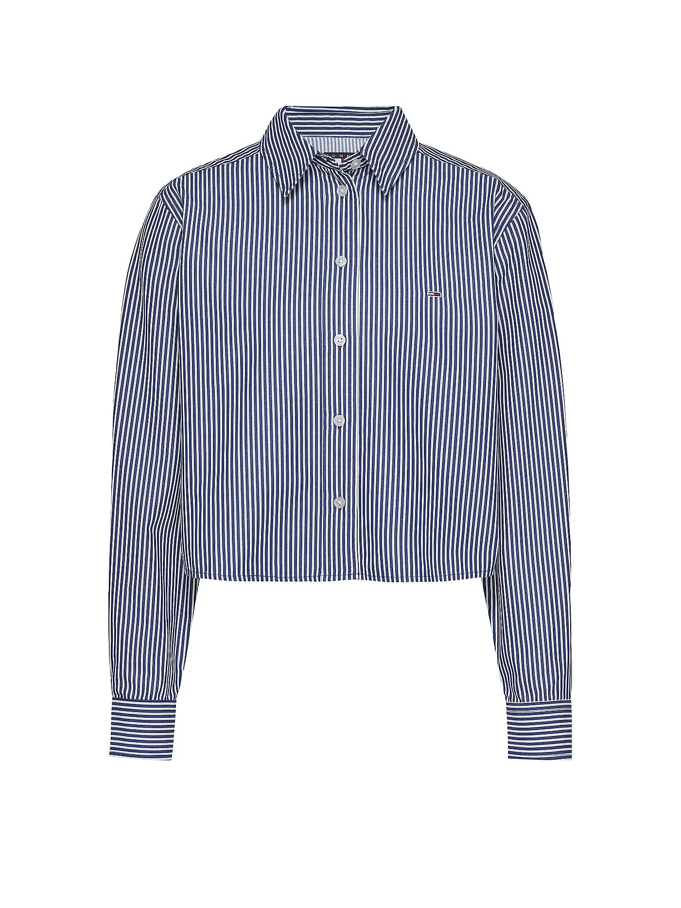 TOMMY JEANS | Hemdbluse | blau